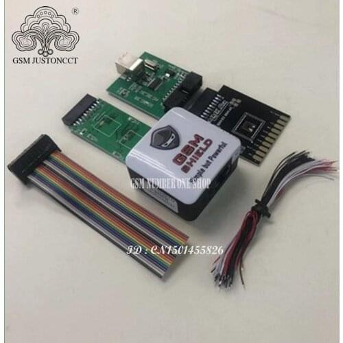 2020 NEWEST ORIGINAL GSM SHIELD BOX+5In1 EMMC adapter Repair Imei Reset Google account