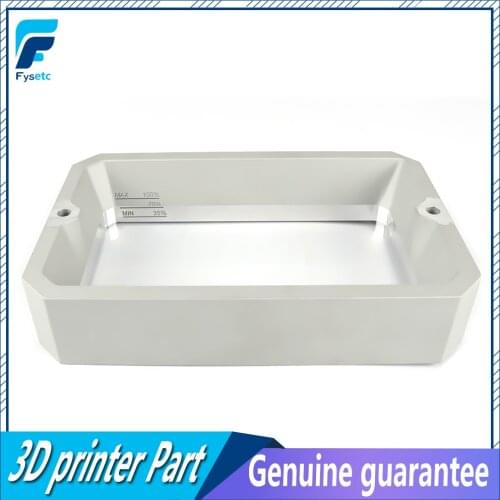Aluminum Material Rack Resin Tank For Prusa i3 DLP SLA 3D Printer Resin Vat With FEP Film For Prusa SL1 3D printer