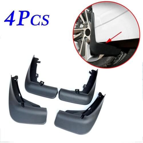 Mud Flap Splash Guard Parts Fit For Volkswagen Touareg 2018 2019 Mudguard Wheel Fender Mudflap Cover Accessories 4Pcs