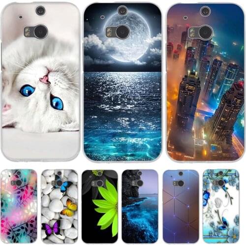 Case For HTC One M8 M8s Case Silicone 3D Soft TPU Back Cover For HTC One M8S M8 Cover Funda For HTC M8 M8s Phone Case Capa Shell