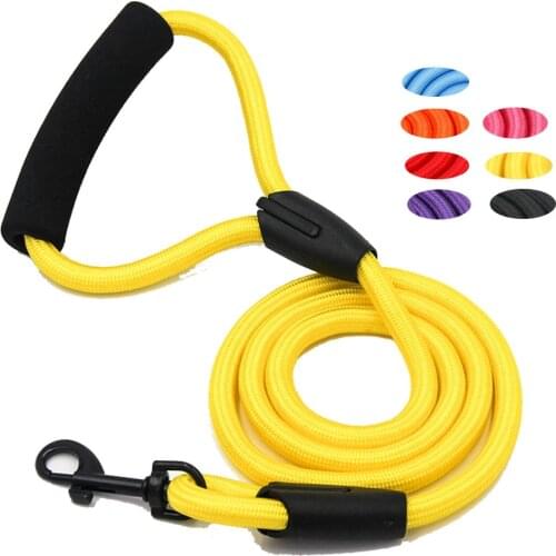 Hot Sale Adjustable Nylon Dog Leash Running Walk Train for Large Small Cat Pets Leashes Dog Harness Collar