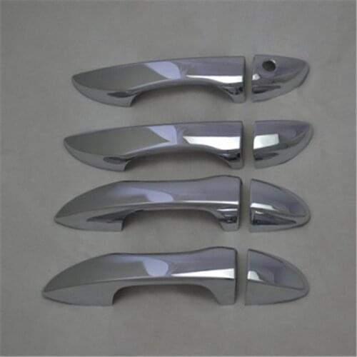 ABS Chrome Door Handle Bowl Door handle Protective covering Cover Trim For Toyota Corolla 2014-2018 Car-styling