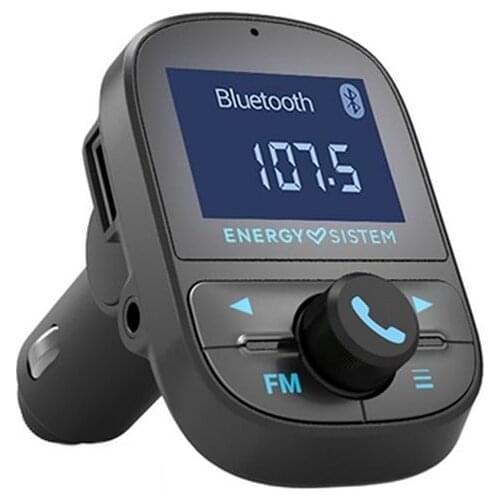 MP3 Player and FM Bluetooth Transmitter for Cars Energy Sistem 447268 USB Black