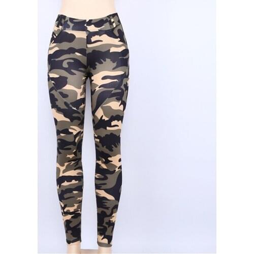 2020 Latest Women Leggings Sexy Ladies Legging hot sale new womens peach push hip camouflage yo-ga pants Girls fitness leggins