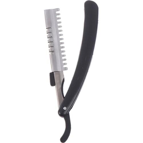 Professional Folding Shaving Beard Cutter Manual Shaver Straight Edge Stainless Steel Sharp Barber Razor