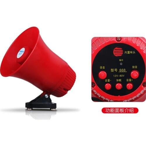 Yong Shengjin Handheld Megaphone Recording Speaker Outdoor Booth Selling Promotional Portable Rechargeable