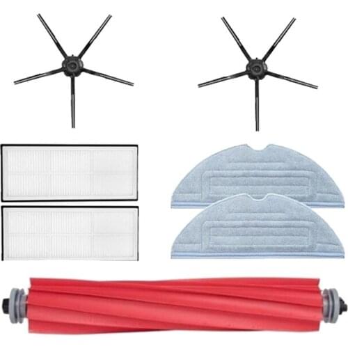 Detachable Rubber Main Brush Mop Cloth Side Brush Filter for Xiaomi Roborock S7 T7S T7Plus Robot Vacuum Cleaner Parts