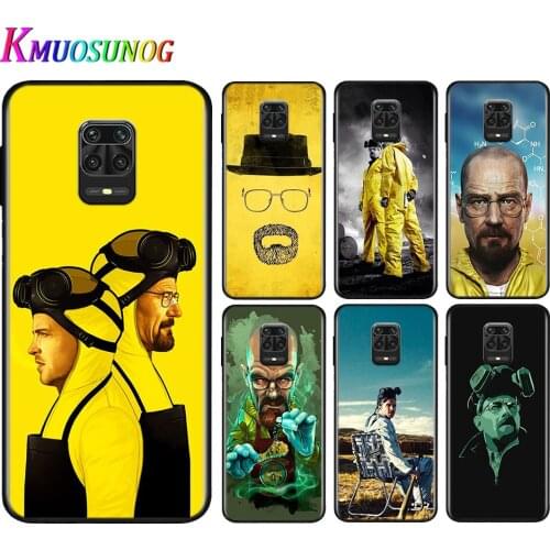 Silicone Black Cover Heisenberg Breaking Bad For Xiaomi Redmi Note 9 9S Pro Max 8T 8 7 6 5 Pro 5A 4X 4 Phone Case Bag