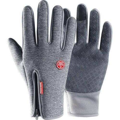 Sireck -40 Degree Sports Warm Touchscreen Windproof Winter Gloves Long Full Finger Outdoor Cycling Motorcycle Guantes Ciclismo