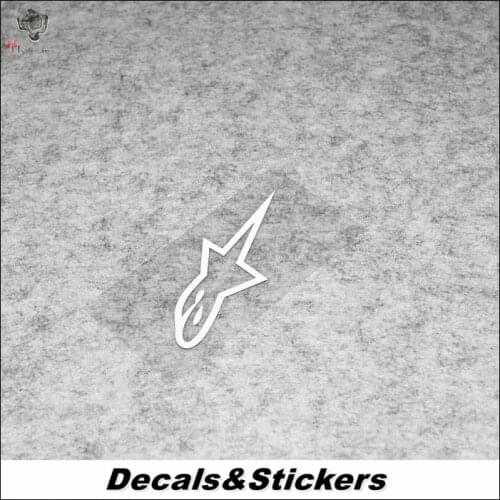 NO.L055 A star 3M Reflective Modified Stickers Car Helmet MOTO GP Waterproof Decals Racing Motorcycle