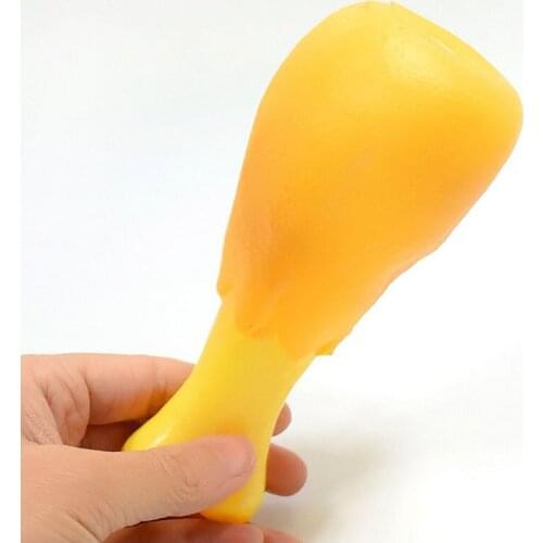 Funny Pet Dog Toys Cat Chicken Legs Squeaky Interactive Chew Sound Toys Pet Supplies Plastic Dog Toy Rubber Toy