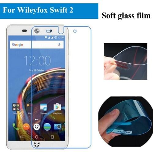 3PCS/lot For Wileyfox Swift 2 Swift 2 Plus Screen Protector Soft Glass Nano Explosion proof Protective Film Guard high clear