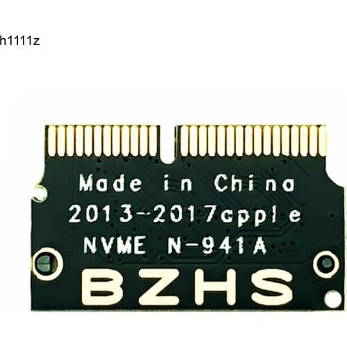 50pcs For Macbook Air SSD M2 Adapter NVMe PCIE 2013 2014 2015 to M.2 NGFF SSD Adapter Card for Macbook Air Pro A1398 A1502 A1466
