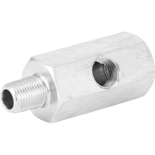 Engine oil pressure gauge car fuel level gauge Universal 1/8in BSPT Tee Connector Oil Pressure Sensor NPT Adapter for Turbo
