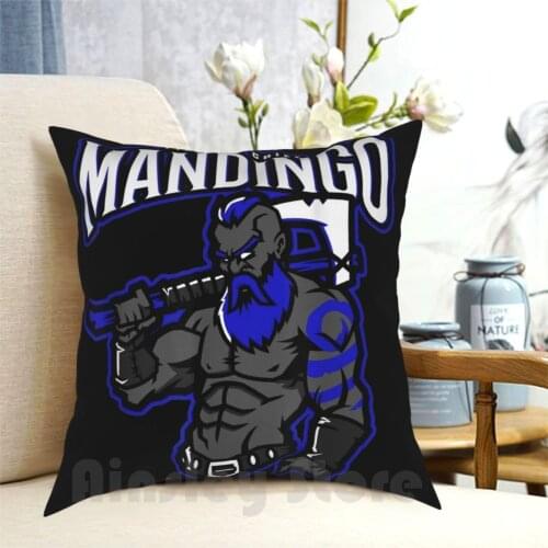 Mandingo Fighter Chief Liberian Superhero African Ancestry Pillow Case Printed Home Soft DIY Pillow cover Liberian