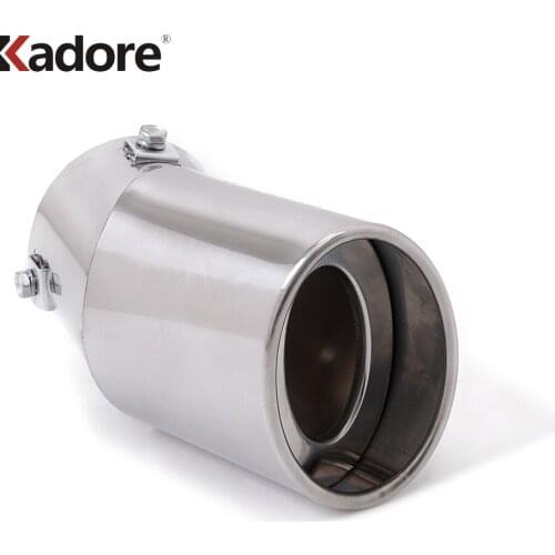 For Hyunda Tucson ix35 2013 Stainless Steel Car Modified Rear Tail Exhaust System Muffler Tip Silencer Exterior Accessories