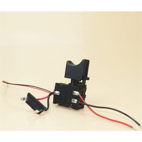 Electric Wrench Switch Speed Control Push Button With Indicator Light Power tool Accessories