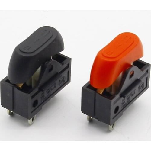 3PCS/lot Hair Salon Professional High Power Barber Shop Hair Dryer Accessories Rocker Type Power Switch 6A 10A