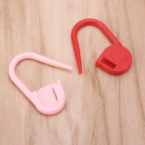 500 Pcs Mix Color Knitting Stitch Counter Crochet Locking Stitch Markers Safety Pin Decor DIY Craft Sewing Projects