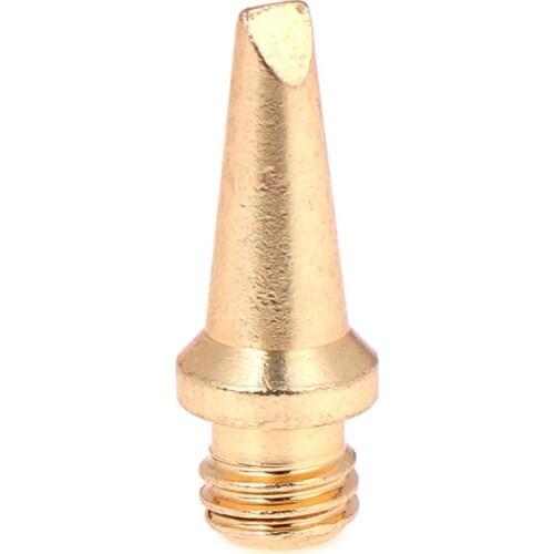 Gas Soldering Iron Tips Accessories KF43-0052 Pointed Horseshoe Tool Bit Torch Pen Tool For HS1115K Heating Core