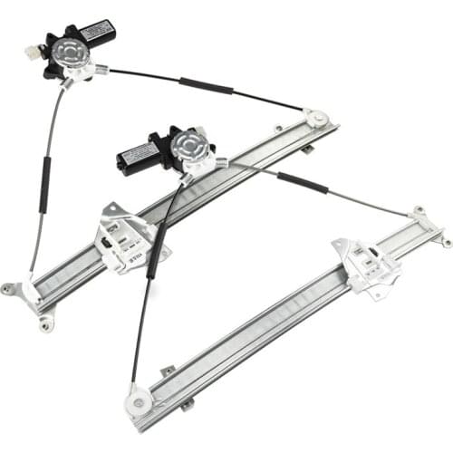 2PCS New Front Left & Right Power Window Lift Regulator MR135165 MR135166 For Mitsubishi Montero 1992-2000 Replacement Part