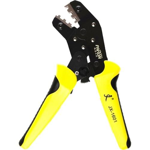PARON Wire Crimpers Engineering Ratchet Terminal Crimping Pliers JX-48B 3.96 to 6.3mm 26-16AWG Crimper 0.14-1.5mm² for Dupont