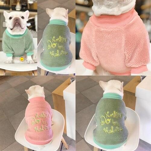 Pug Clothes Winter French Bulldog Clothing Poodle Schnauzer Frenchies Dog Coat Hoodies Warm Pet Outfit Costume Dog Apparel xxl