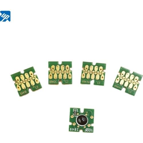 5sets One time chip For Epson T3000 T5000 T7000 T3200 T5200 T7200 T3070 T5070 T7070 T3270 T5270 T7270 T3270D T5270D