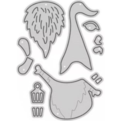 Long Hat Santa Carbon Steel Cutting Dies DIY Scrapbooking Photo Album Embossing Paper Cards Making Stencil Decorative