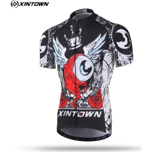 Xintown 2018 Pro Team Cycling Clothing Men Short Sleeve Cycling Jersey Shirt MTB Road Bike Jersey Polyester Bicycle Clothes