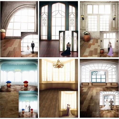 Vinyl Photography Backdrops Prop Palace Wood Floor Anniversary Wedding Theme Photo Studio Background 21514 AF-02