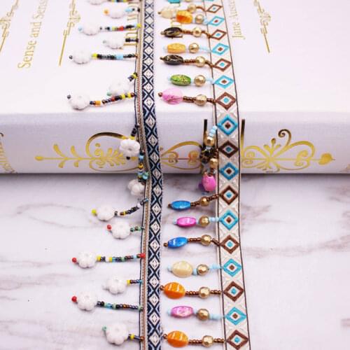 10yards/lot Ribbon tassel lace DIY accessories lace tassel trimming fringes for home furnish sewing clothes Curtains decoration
