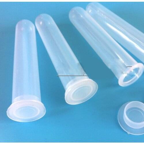 20ml Centrifuge Tube 50PCS Plastic Centrifuge Tube Test Tube Bottle EP Flat Socket Cap Round Sample Tube