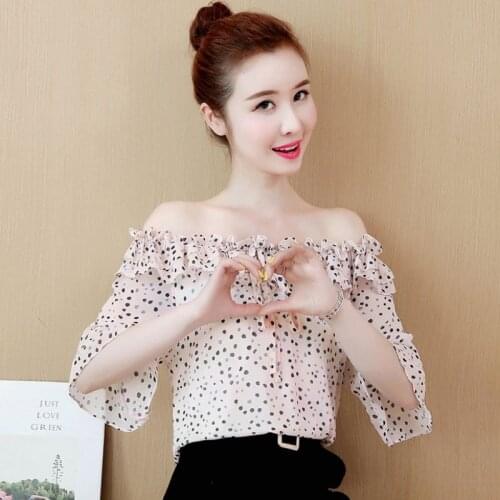 2020 Women\s Summer New Loose Wild Shirt Fashion Bottoming Shirt Foreign Small Shirt Chiffon Top Shirt