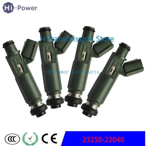 4PCS 23250-22040 2325022040 23209-0D040 232090D040 Fuel Injector Nozzles for Toyota Prizm Toyota Matrix Corolla MR2 Vibe