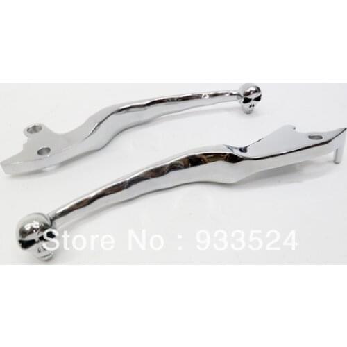 Motorcycle Accessories Parts 1 Pair Chrome Brake Skull Levers For Suzuki Boulevard S50 S83 C90 Intruder 1500 Cutom