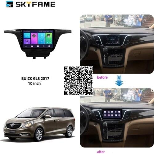 SKYFAME Car Radio Stereo For Buick GL8 ES 2017 Android Multimedia System GPS Navigation DVD Player