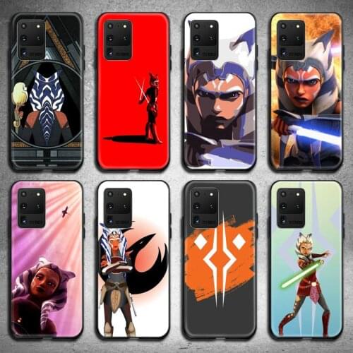 Movie Ahsoka Tano Phone Case for Samsung S20 plus Ultra S6 S7 edge S8 S9 plus S10 5G lite 2020