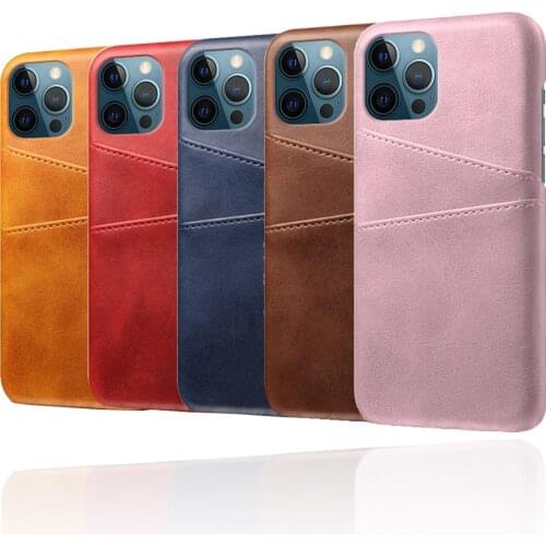 For iPhone 13 PU Leather Card Slots Wallet Cover For iPhone 13 12 11 Pro Max Mini 6 6S 7 8 Plus SE 2 2020 7+ 8+ XR XS X 13pro