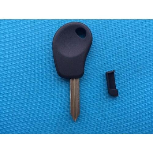 ZABEUDEIR For Peugeot Ranch Partner Boxer Expert Blank Transponder Key Shell Case Uncut Blade no logo