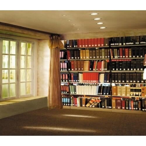 Library Books Photography Backdrops Photo Props Studio Background 5x7ft