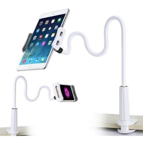 Flexible Arm Table Pad Holder Stand for HTC 100-120cm Long Lazy People Bed Desktop Tablet Mount for iPhone iPad Mini