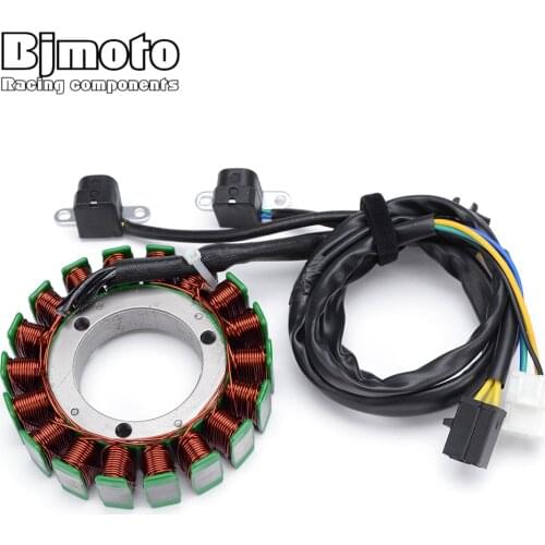 BJMOTO Motorcycle Stator Coil For Suzuki VS1400 Intruder 1400 1987-2004 VS 1400 Boulevard S83 2005-2009 Generator Magneto