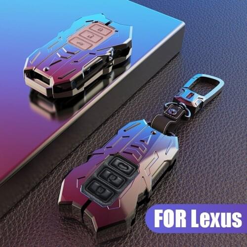 Leather Car Key Case Cover Shell For Lexus ES350 GS350 GS450h IS250 RC350 NX200T NX300h LX570 Accessories Keychain Car Styling