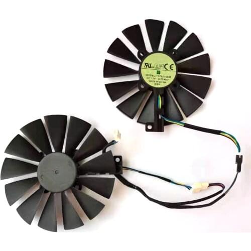 New PLD10010S12H T129215BU 95mm for ASUS ROG STRIX Dual RX 470 570 For AMD RX470 RX570 GTX1050TI GTX1080TI Graphics Card Fan