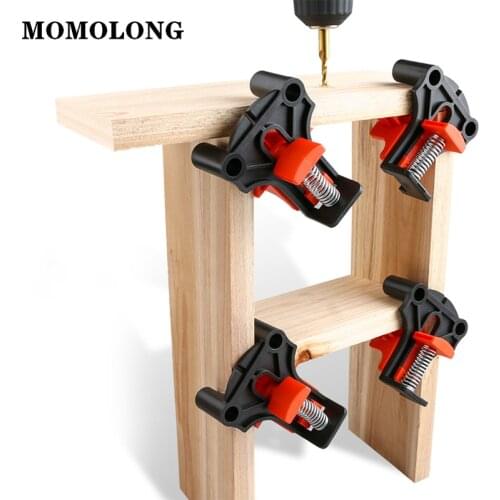 90 Degree Right Angle Clamp Fixing Clips Woodworking Hand Tool furniture repaire photo reinforcement Picture Frame Corner Clamp