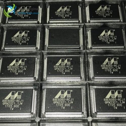 2/PCS 88E6060-RCJ1 QFP128 7-PORT FAST ETHERNET SWITCH WITH 802.1Q 88E6060-RCJI