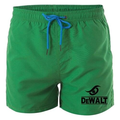 Mens fitness brand shorts Single layer thin cool summer gym fitness fashion casual male jogger exercise beach shorts sport