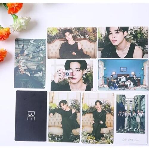 South Korean Groups K-POP Bangtan Boys Lomo Card Poster New Album BE PhotoCard Cards Wall Banner JUNG KOOK JIMIN SUGA