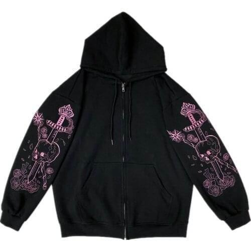 2021 New arrival Hot Sale Autumn Winter Women Japanese Harajuku Preppy Style embroidered loose Baseball Long Sleeve Fashion Coat